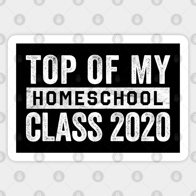 Top Of My Homeschool Class Sticker by teecloud